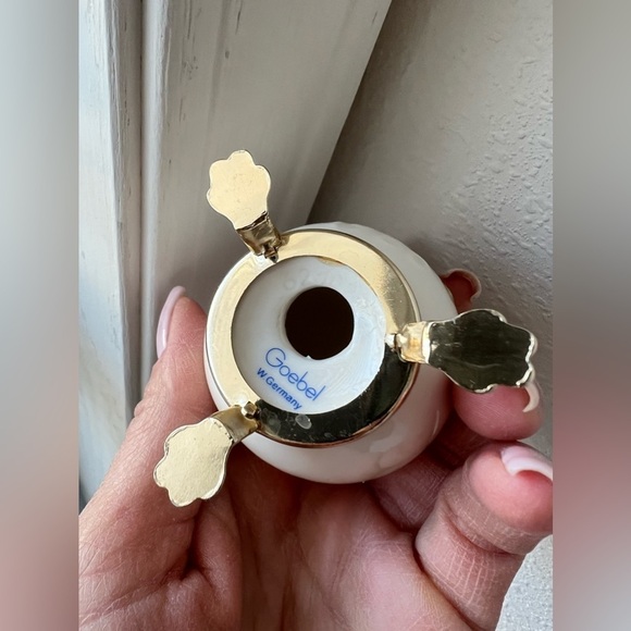 Goebel West Germany | Lot Of 2 Egg Figurines | 1978 And 1980 | Chick And Bunny - Picture 3 of 7